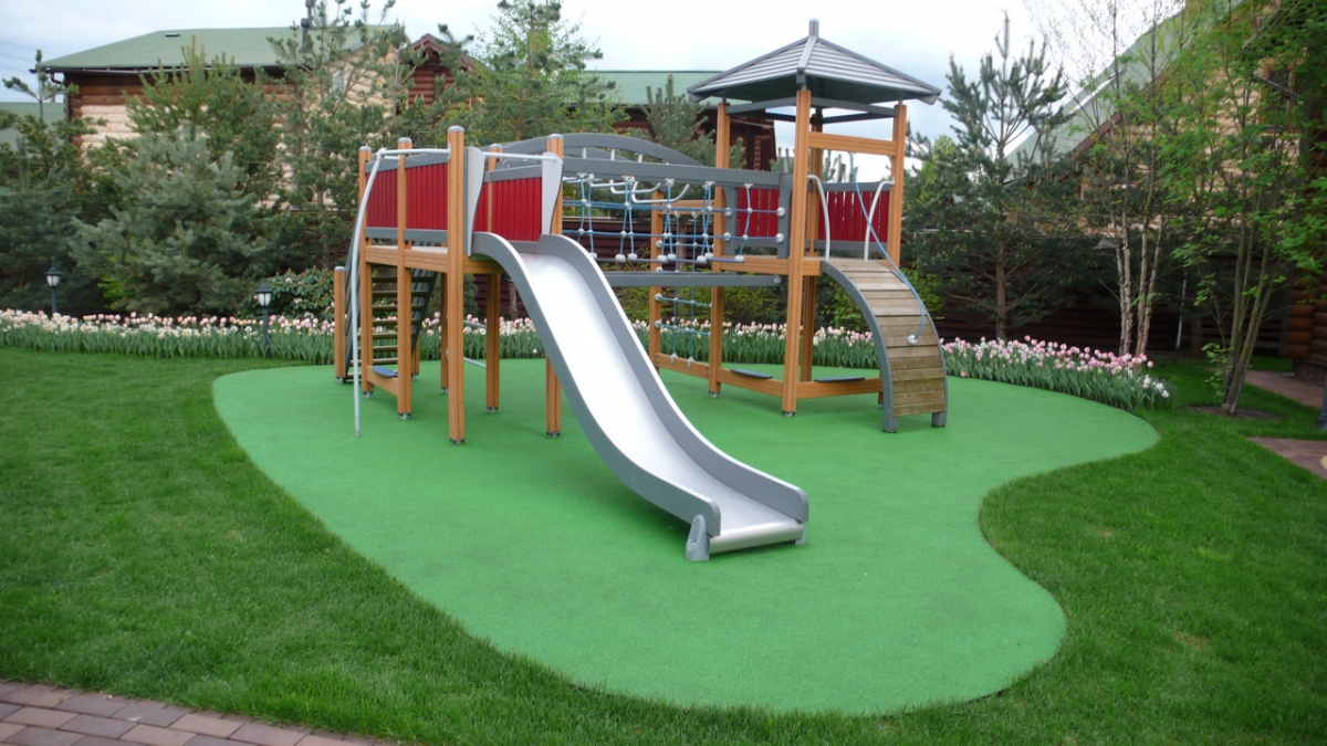 Детская площадка для малышей до 4 лет